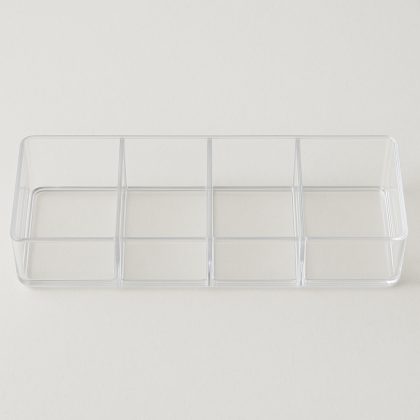 Clear drawer divider, 4 pieces