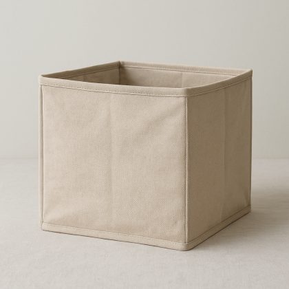 Collapsible fabric cube, 31 cm